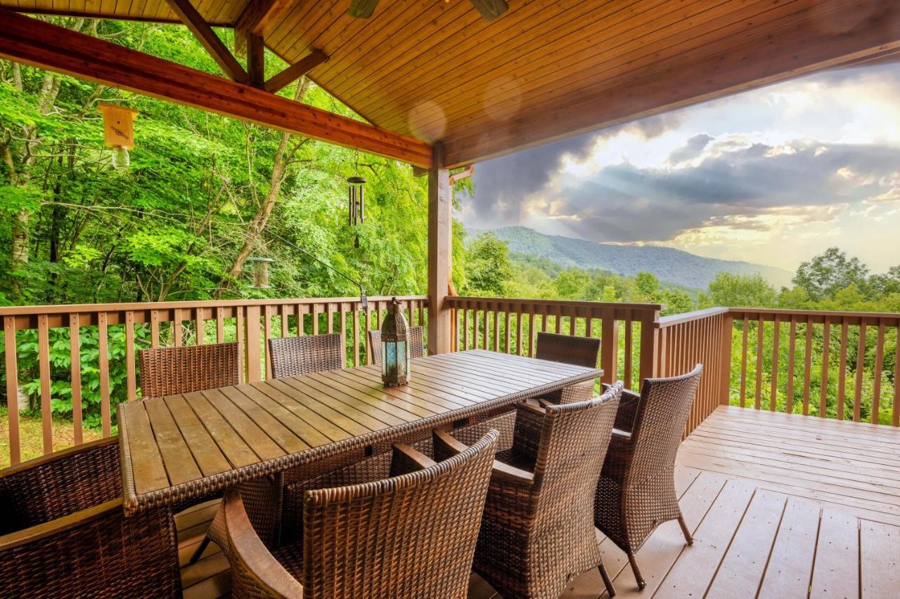 --Mountain Chalet Getaway With Breathtaking View Next To Tail Of Dragon-- Villa Robbinsville Luaran gambar